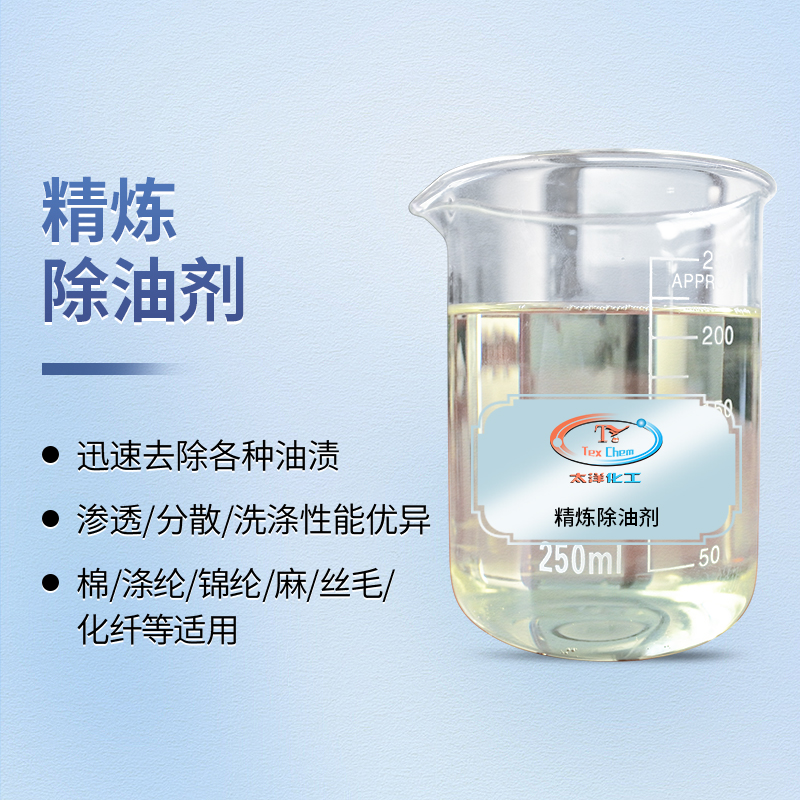 强力净化，一步到位：精炼除油剂打造极致洁净布面(图1)